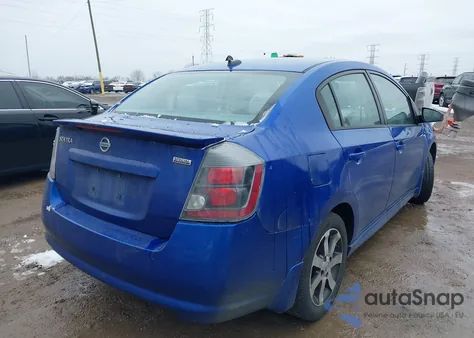 2012 Nissan Sentra 2.0 Sr from USA, damaged, VIN 3N1AB6AP0CL772778